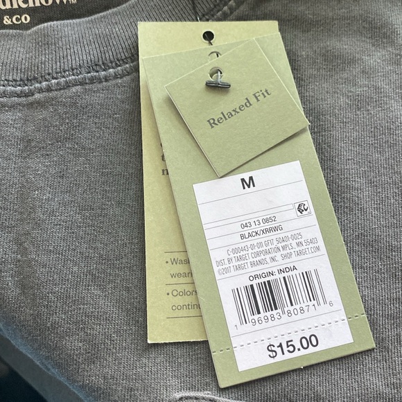 Men's Gray Pocket T-Shirt - Picture 4 of 4